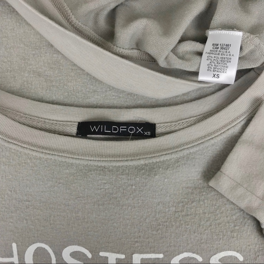 NEW {Wildfox} Hostess With The Mostess Sweatshirt - Picture 7 of 8